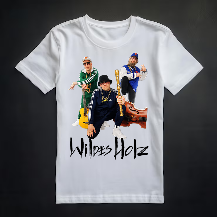 Wildes Holz Bio Fair Band Shirt